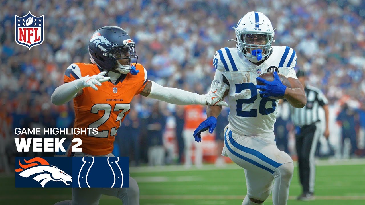 Denver Broncos vs. Indianapolis Colts Game Highlights | 2025 NFL Season Week 2