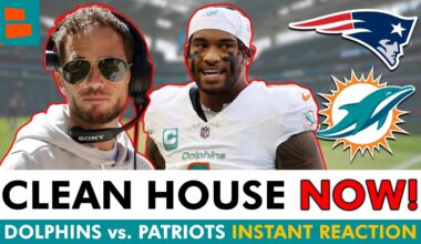 SEASON OVER! Everyone Needs To Go! Instant Reaction To Dolphins vs. Patriots NFL Week 2