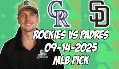 Colorado Rockies vs San Diego Padres 9/14/25 MLB Pick & Prediction | MLB Betting Tips