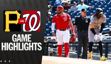 Pirates vs. Nationals Highlights (9/14/25) | MLB Highlights