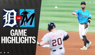 Tigers vs. Marlins Game Highlights (9/14/25) | MLB Highlights