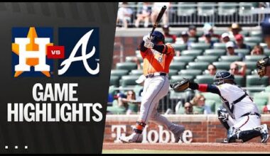 Astros vs. Braves Game Highlights (9/14/25) | MLB Highlights