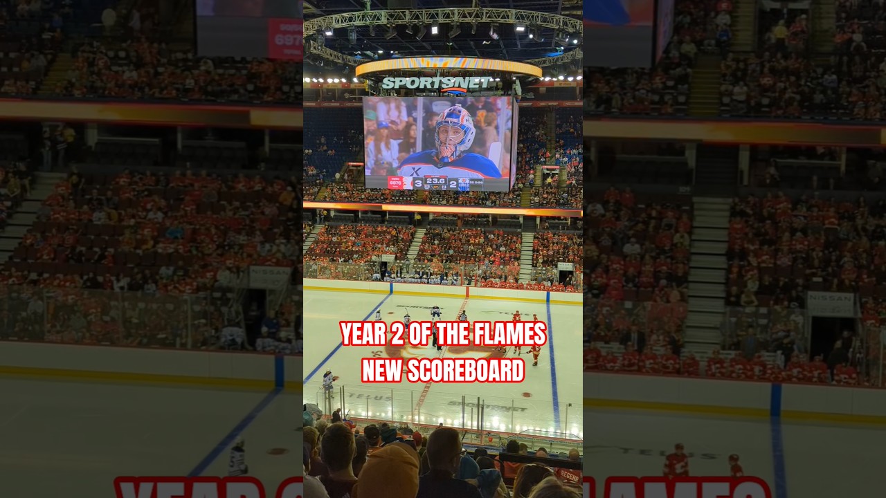 Calgary Flames Scoreboard Year 2 - Oilers vs Flames Rookies #NHL