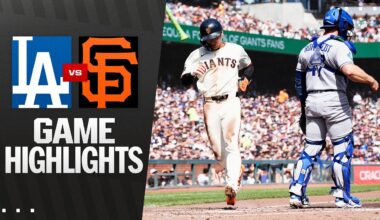 Dodgers vs. Giants Game Highlights (9/14/25) | MLB Highlights