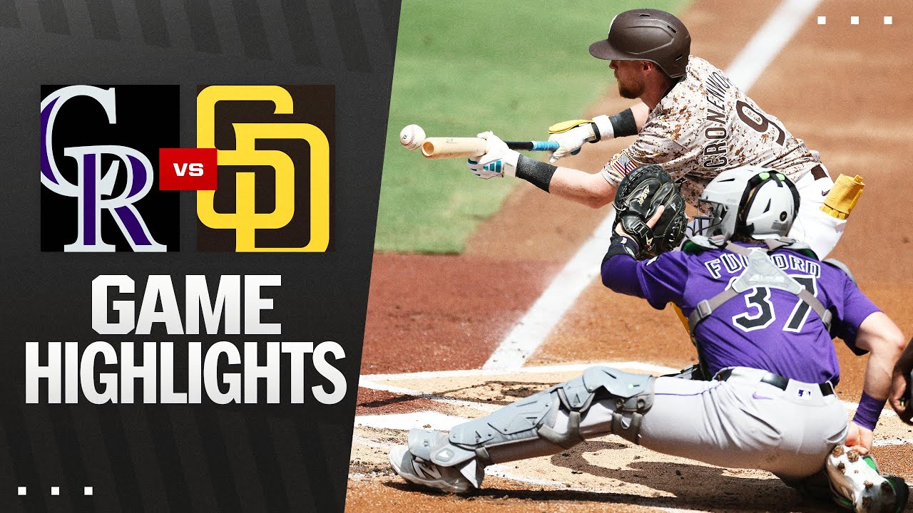 Rockies vs. Padres Game Highlights (9/14/25) | MLB Highlights