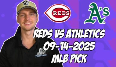 Oakland Athletics vs Cincinnati Reds 9/14/25 MLB Pick & Prediction | MLB Betting Tips