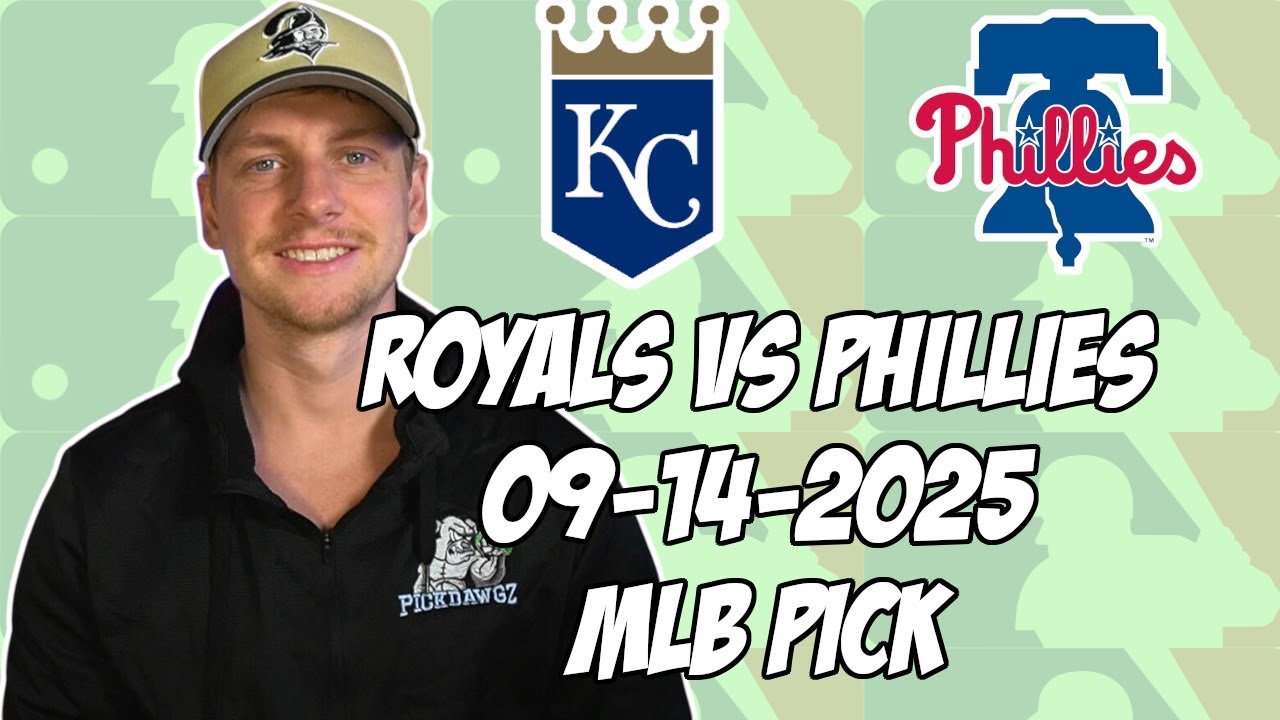 Philadelphia Phillies vs Kansas City Royals 9/14/25 MLB Pick & Prediction | MLB Betting Tips