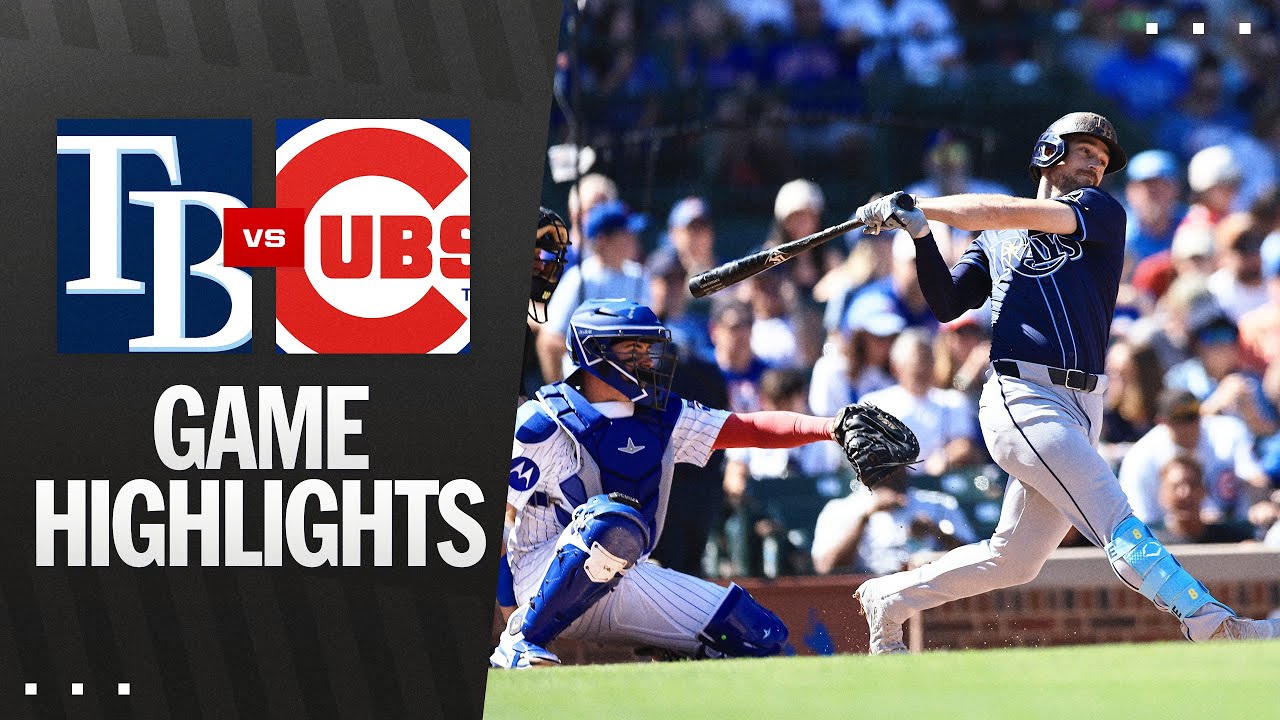 Rays vs. Cubs Game Highlights (9/14/25) | MLB Highlights