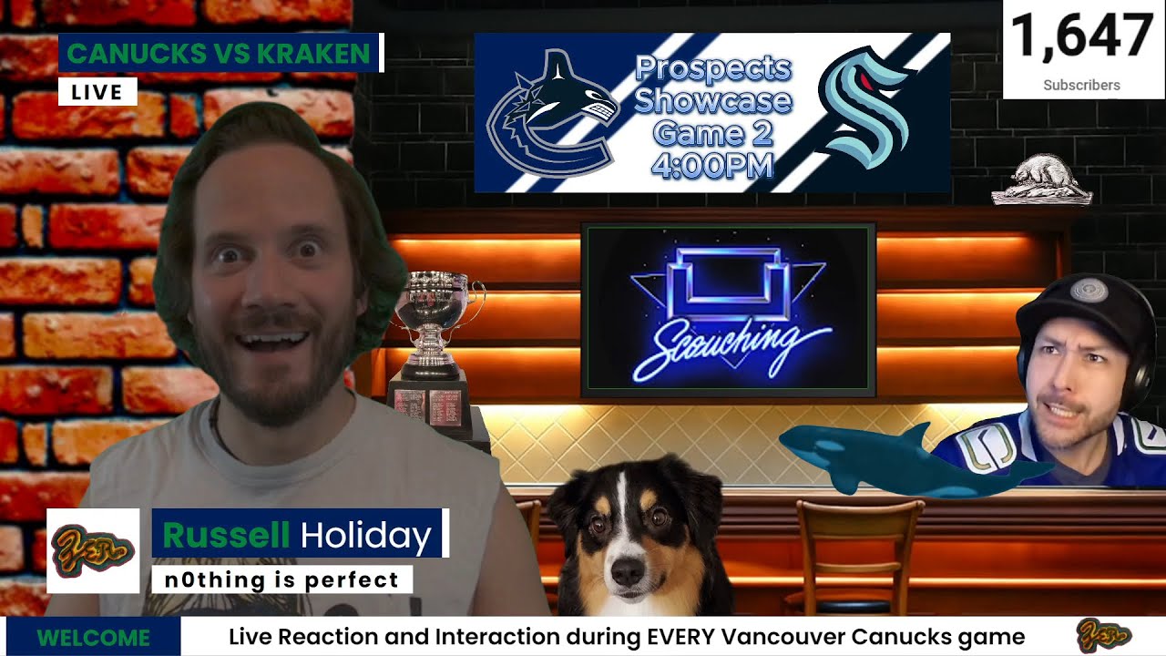 Prospects Showcase Game 2 | Canucks vs Kraken | Live Reaction and Interaction