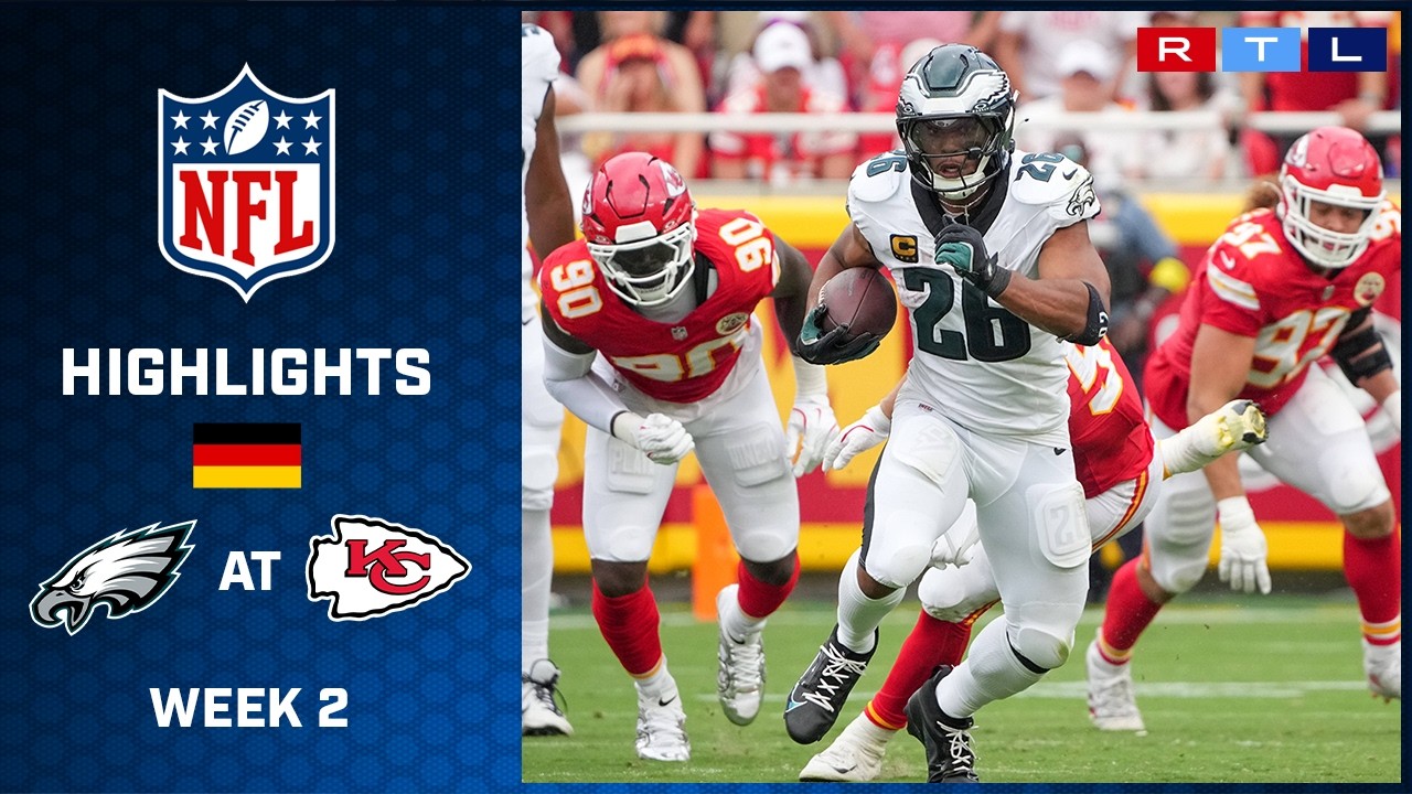 Super Bowl Rematch - Philadelphia Eagles at Kansas City Chiefs | 🇩🇪 NFL Highlights | RTL Sport