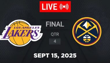 NBA LIVE! Los Angeles Lakers vs Denver Nuggets September 15, 2025 | 2025 NBA Season Live 2K