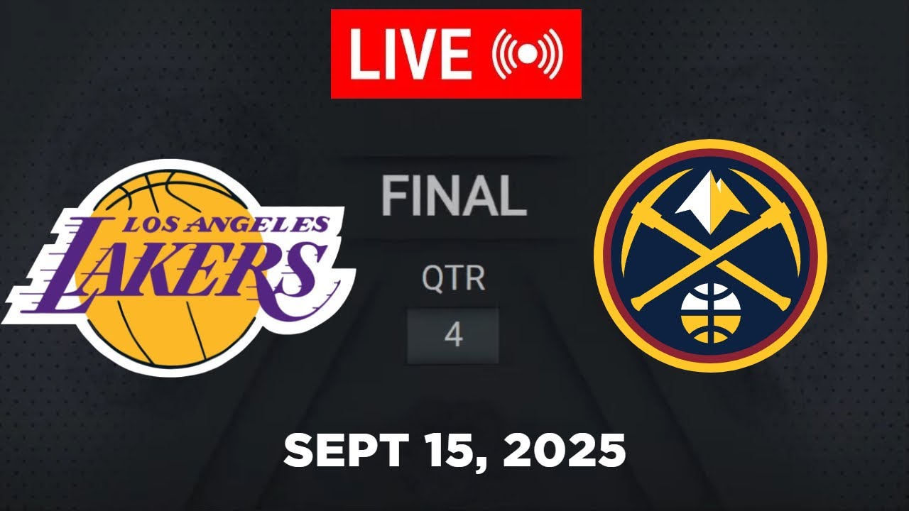 NBA LIVE! Los Angeles Lakers vs Denver Nuggets September 15, 2025 | 2025 NBA Season Live 2K