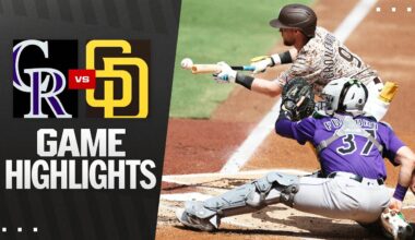 Rockies vs. Padres Game Highlights (9/14/25) | MLB Highlights