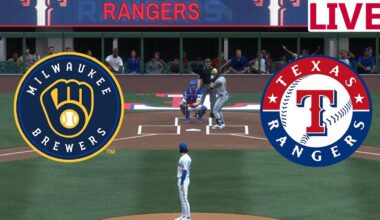🔴LIVE 🔴Milwaukee Brewers vs Texas Rangers /September 09/ Baseball  Envivo/MLB the show 25