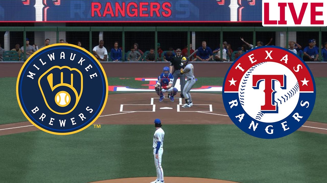 🔴LIVE 🔴Milwaukee Brewers vs Texas Rangers /September 09/ Baseball  Envivo/MLB the show 25