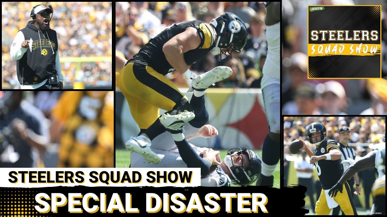 STEELERS SQUAD SHOW: INSTANT Seahawks Reaction, Johnson's MAJOR Mistake, Defensive Improvements