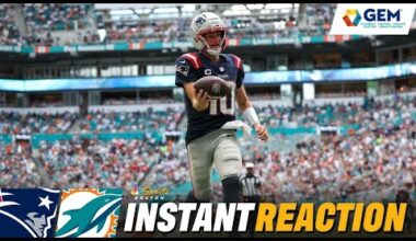 INSTANT REACTION: Drake Maye shows poise in Patriots' resilient win over Dolphins