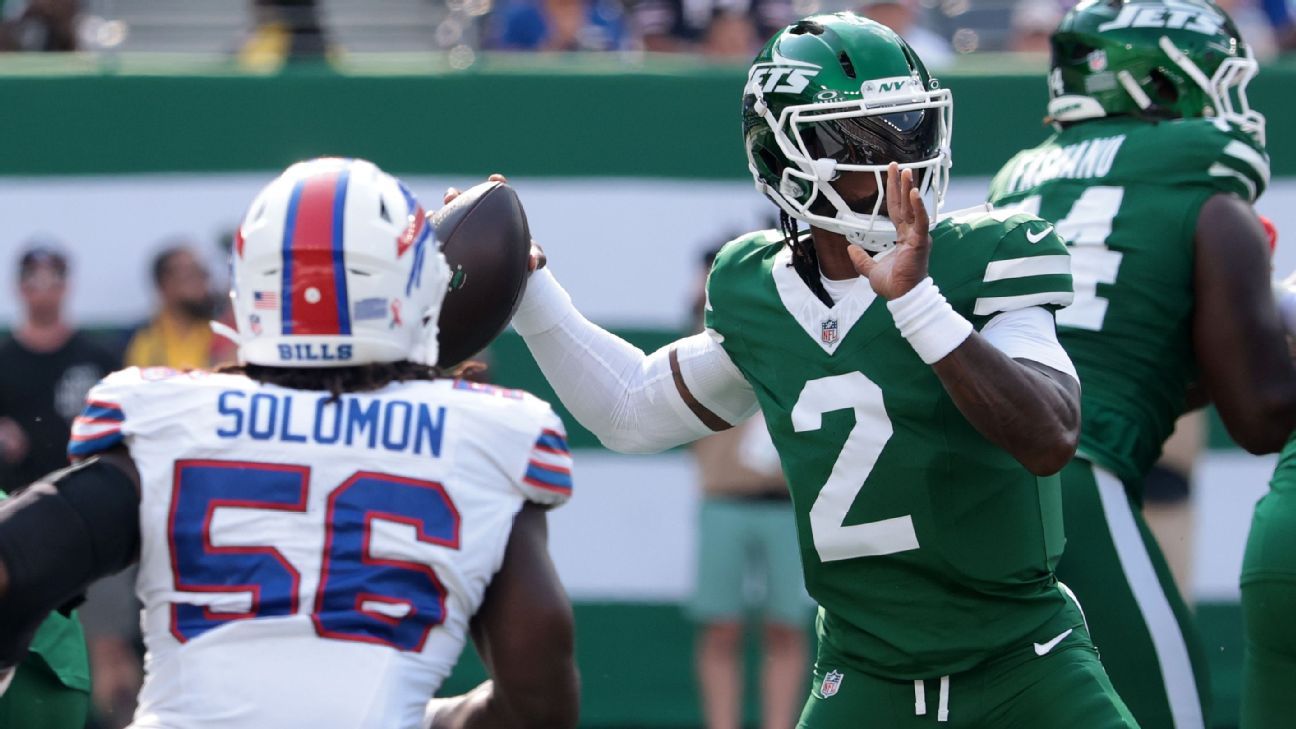 Jets to prep plan for QB Tyrod Taylor in case Justin Fields out