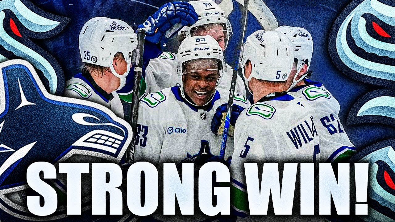 CANUCKS GET THEIR REVENGE ON SEATTLE: VANCOUVER PROSPECTS VS THE KRAKEN