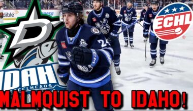 Dallas Stars Sign Liam Malmquist to ECHL Contract!! Jets Fan Reaction!!