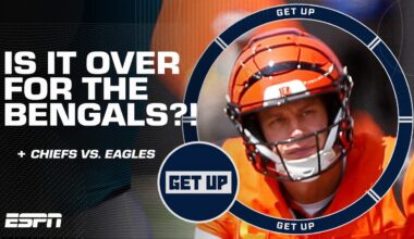 Are the Bengals COOKED without Joe Burrow?! 😳 ‘It’s DONE!’ - Damien Woody | Get Up