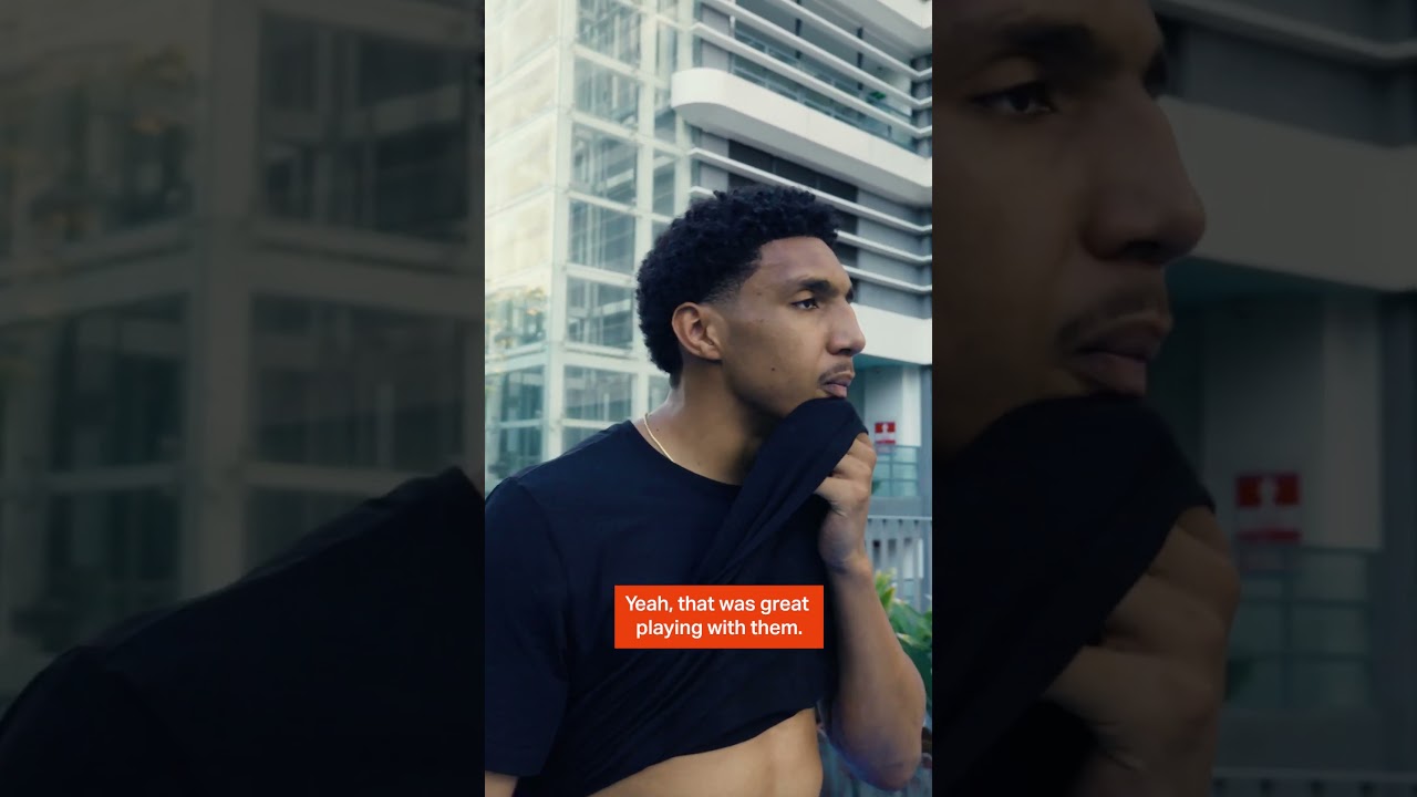 Shoutout Ryan & Oso for partaking in a youth basketball clinic earlier this summer in China! #shorts