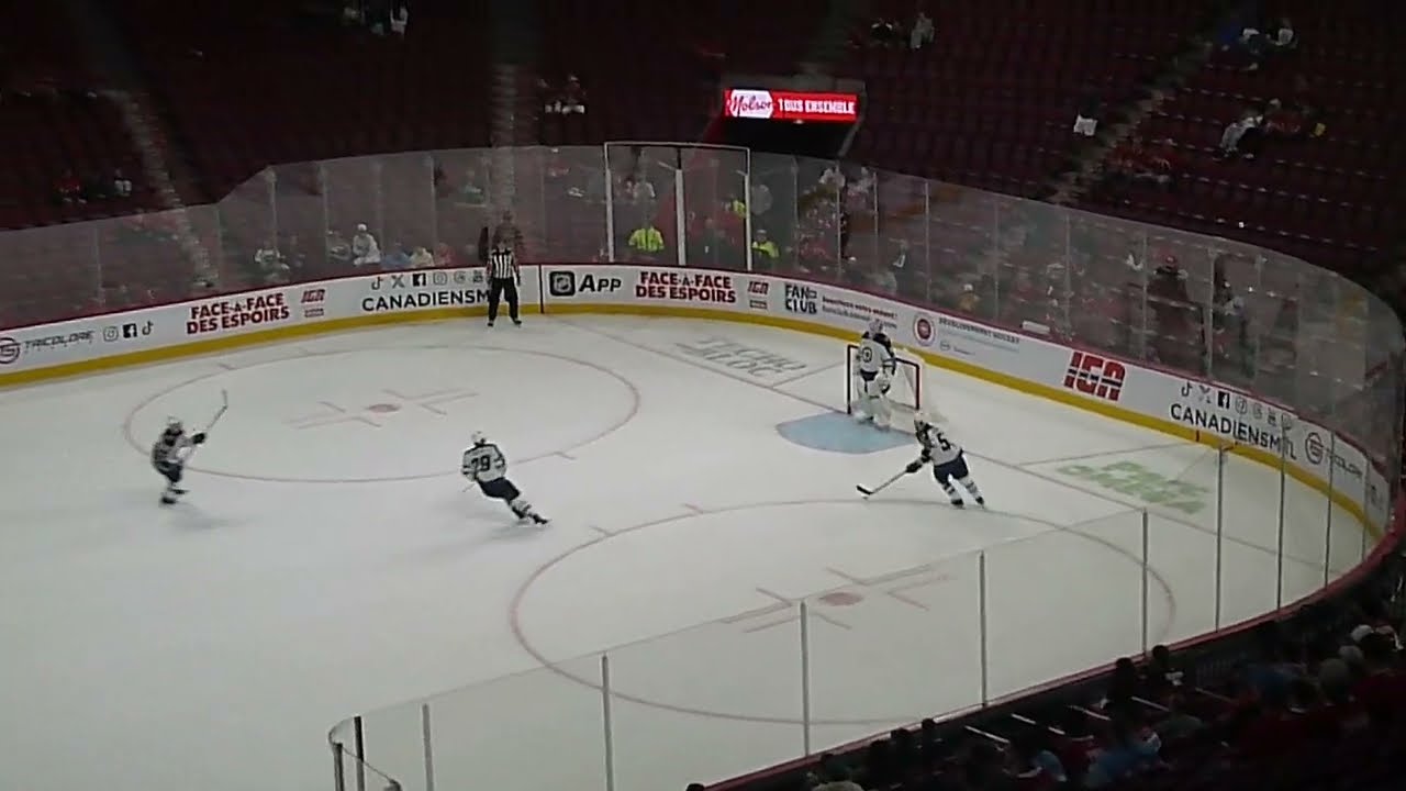 Fabian Wagner of Winnipeg Jets scores in OT to win game vs. Ottawa Senators in Prospect Showdown