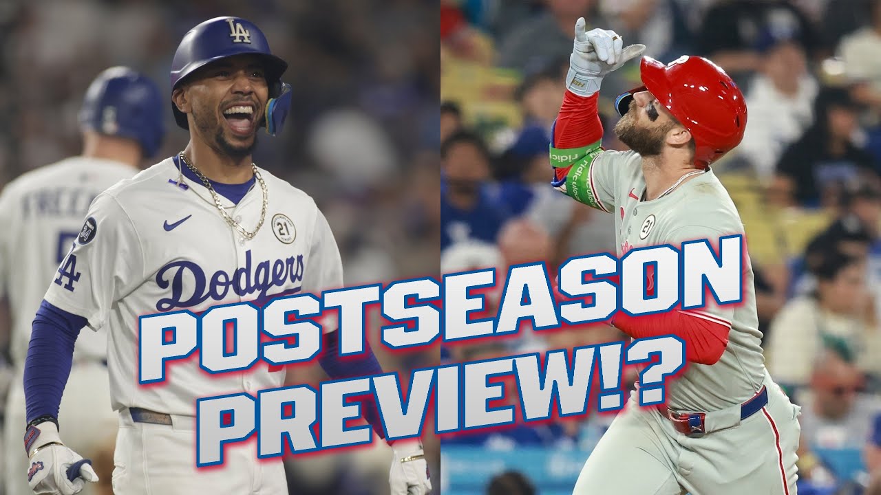 SEPTEMBER BASEBALL! 😱 Late inning DRAMA between the Phillies and Dodgers (BIG home runs!) 💪