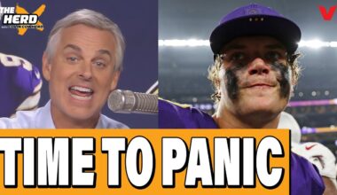 Should Minnesota Vikings PANIC about J.J. McCarthy? | THE HERD NFL w/ Colin Cowherd