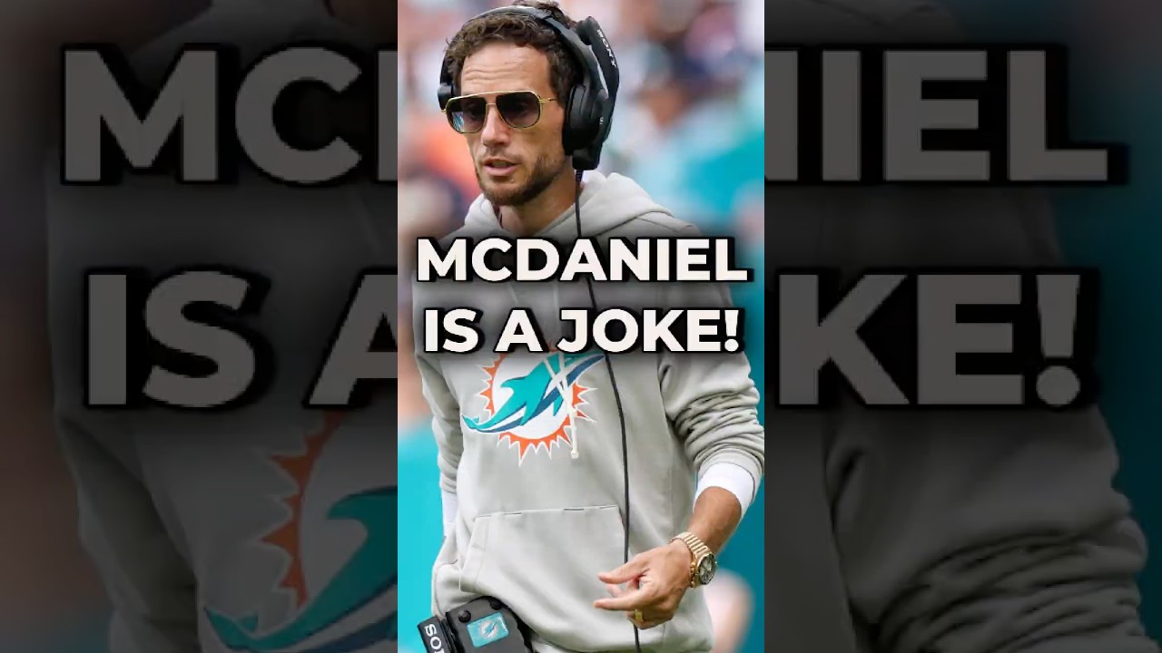 Mike McDaniel Is A JOKE! #shorts #miamidolphins #nfl