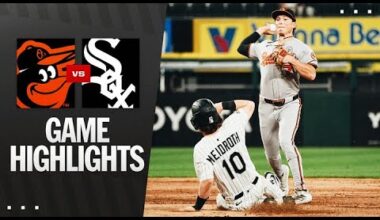 Orioles vs. White Sox Game Highlights (9/15/25) | MLB Highlights