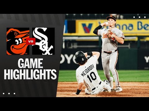 Orioles vs. White Sox Game Highlights (9/15/25) | MLB Highlights