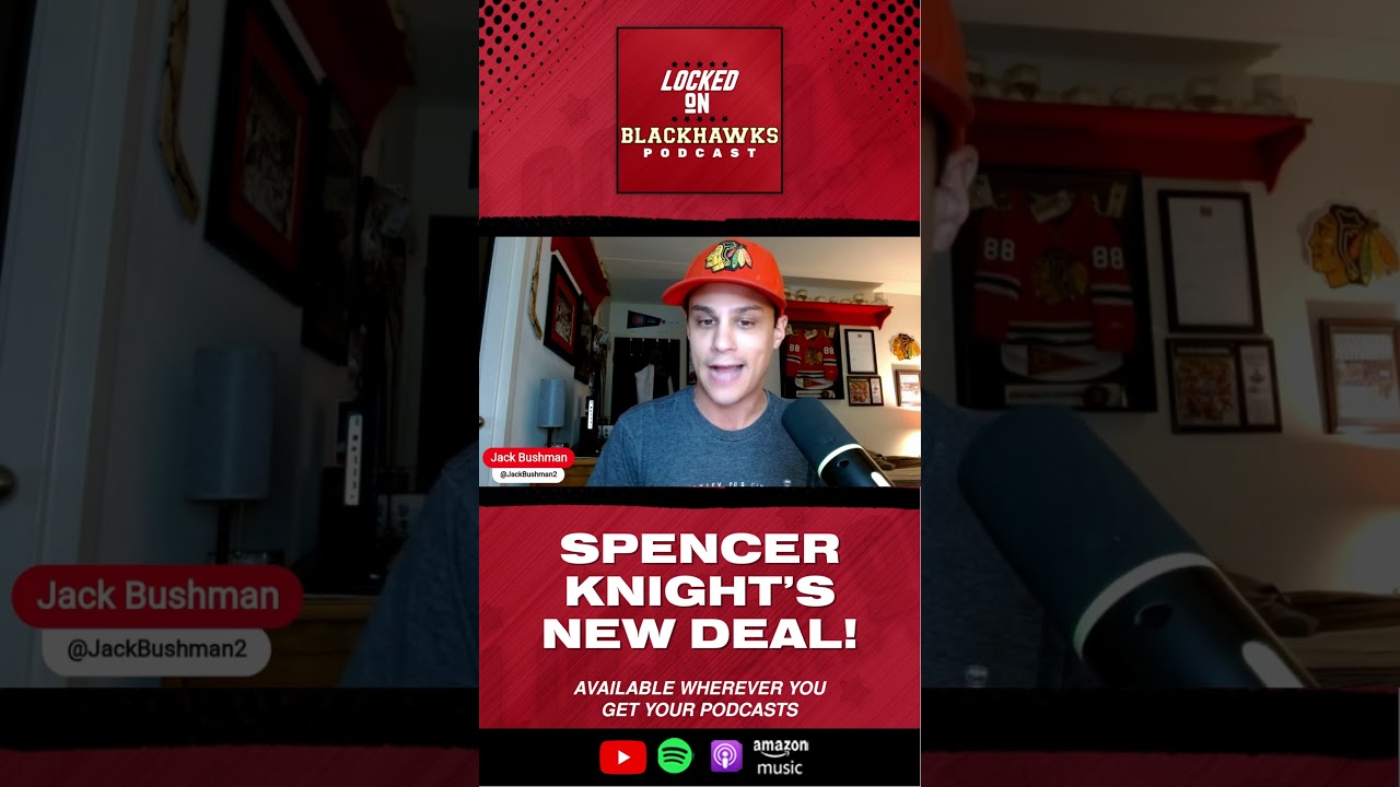 Spencer Knight Inks New Three-Year Deal With Chicago Blackhawks, Signed Through 2029-30 Season
