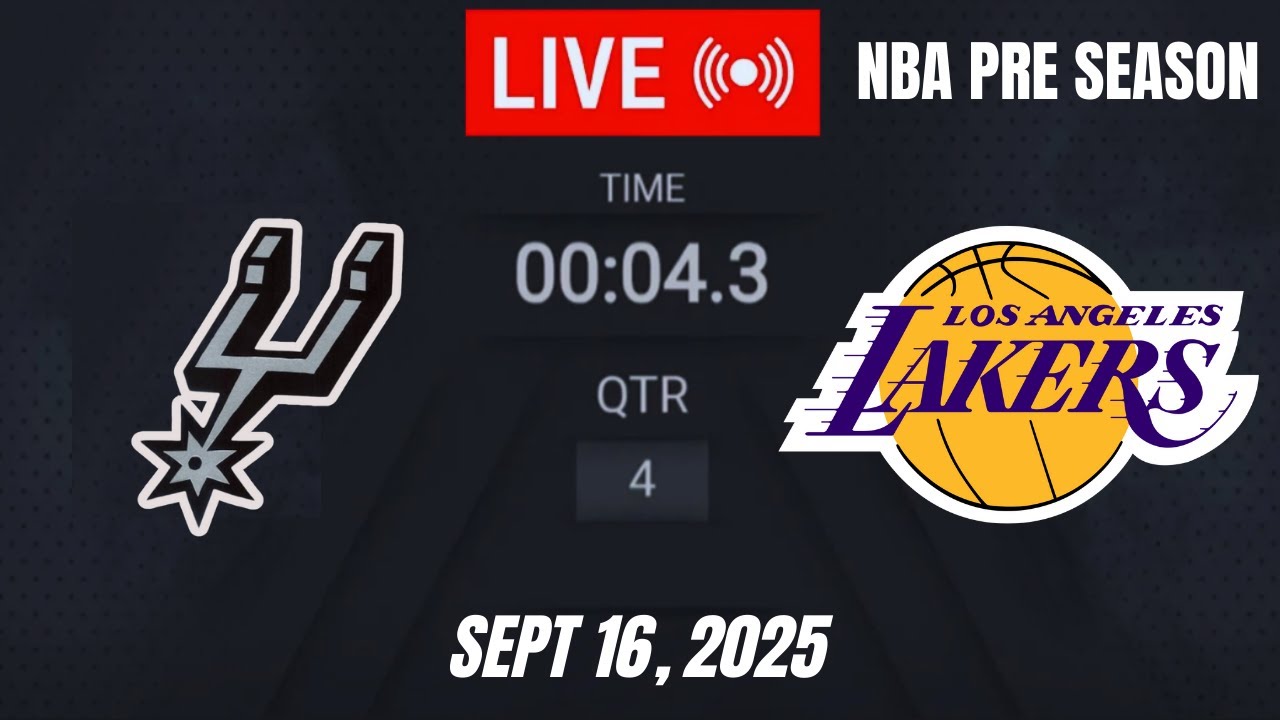 NBA LIVE! Los Angeles Lakers vs San Antonio Spurs | September 16, 2025 Lakers vs Spurs Live NBA 2K26