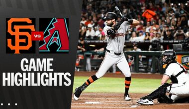 Giants vs. D-backs Game Highlights (9/15/25) | MLB Highlights