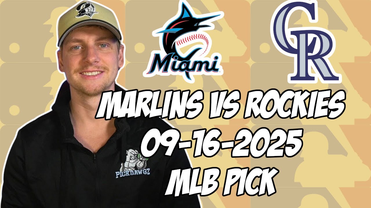 Miami Marlins vs Colorado Rockies 9/16/25 MLB Pick & Prediction | MLB Betting Tips