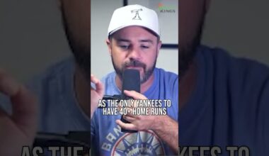 Jazz joined Judge, Sanchez, Giambi, Maris and Ruth #yankees #newyork #mlb #baseball #sports