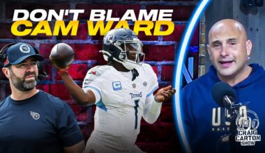 Why Are Fans Blaming Cam Ward? Throwing it Too Hard? Craig Focuses on Titans HC for Brutal Loss