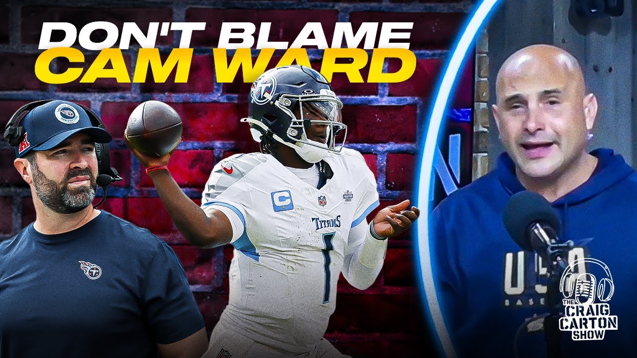 Why Are Fans Blaming Cam Ward? Throwing it Too Hard? Craig Focuses on Titans HC for Brutal Loss