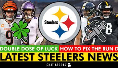 Steelers News: PIT Just Caught 2 LUCKY BREAKS + 2 Changes Tomlin Must Make To FIX PIT’s Run Defense
