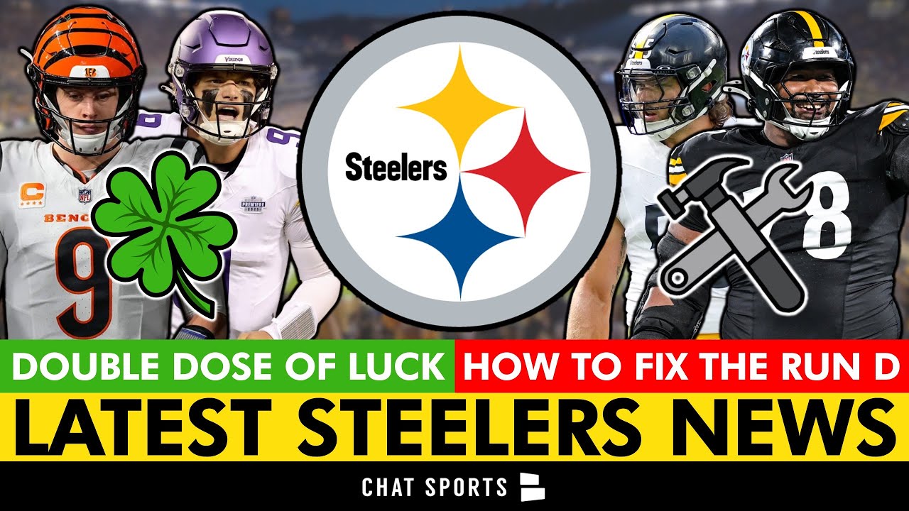 Steelers News: PIT Just Caught 2 LUCKY BREAKS + 2 Changes Tomlin Must Make To FIX PIT’s Run Defense