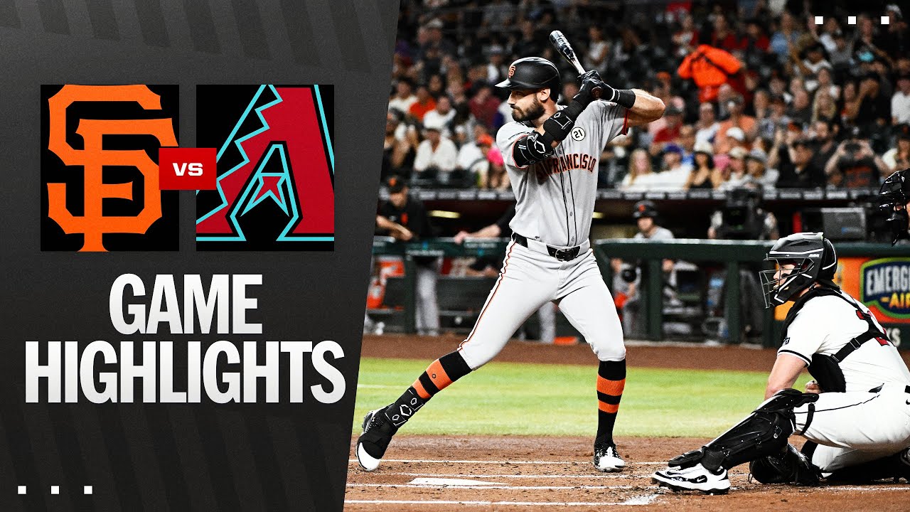 Giants vs. D-backs Game Highlights (9/15/25) | MLB Highlights