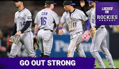 The Colorado Rockies need to have a strong final homestand