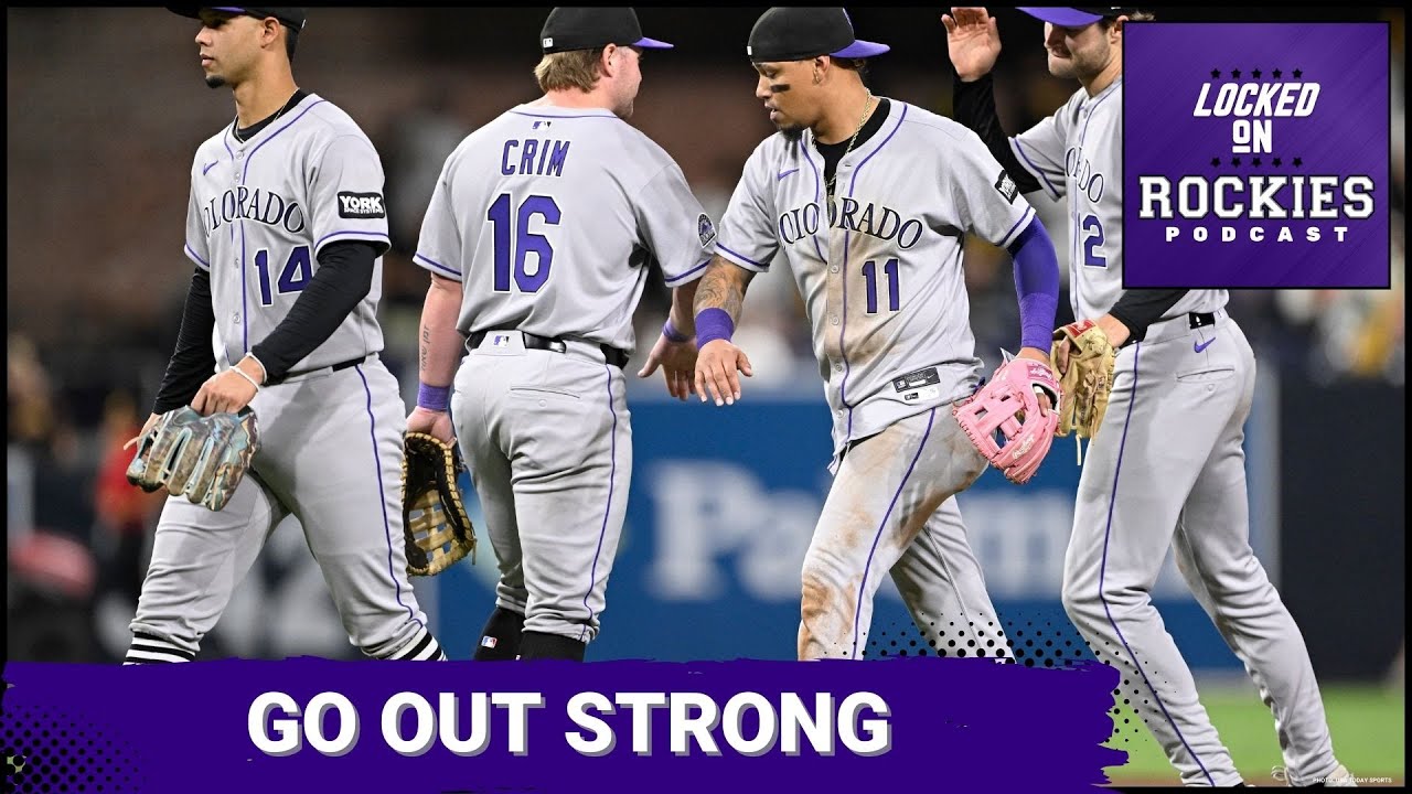 The Colorado Rockies need to have a strong final homestand
