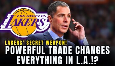 Lakers SHOCK the NBA! HISTORIC TRADE in L.A. – Could this NEW ADDITION finally BOOST their TITLE?