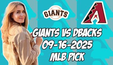 San Francisco Giants vs Arizona Diamondbacks 9/16/25 MLB Pick & Prediction | MLB Betting Tips