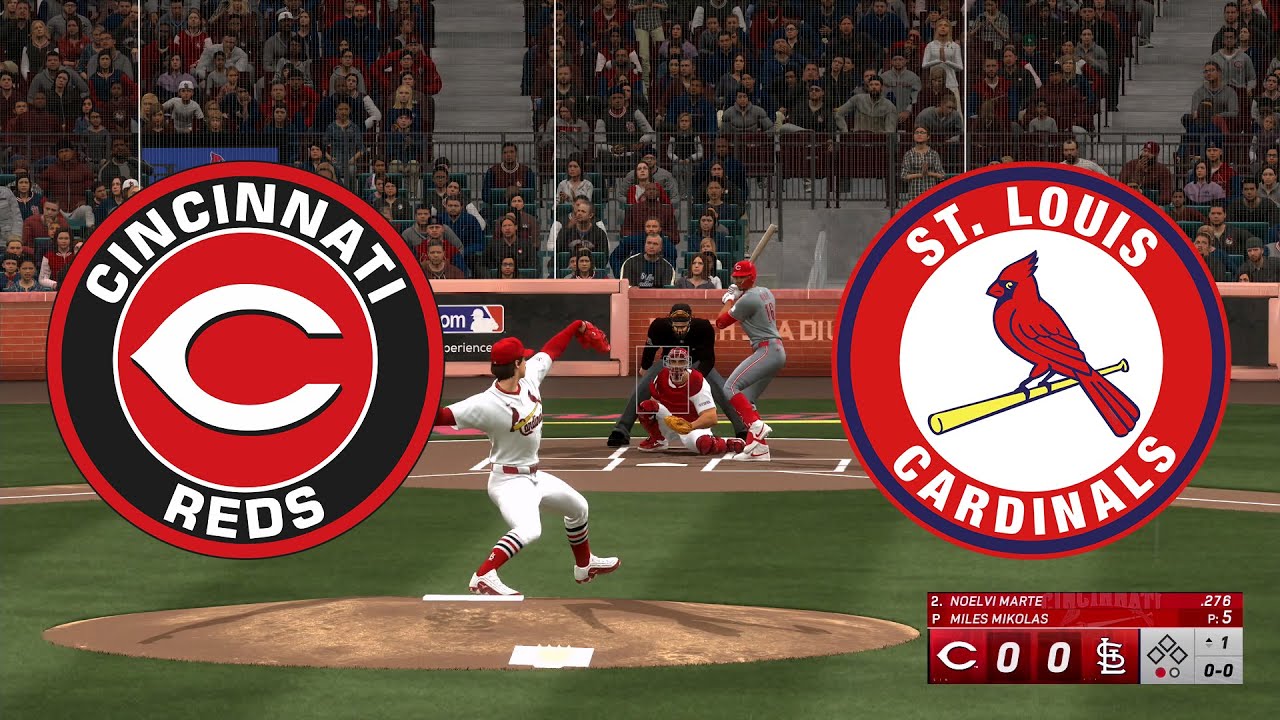 St. Louis Cardinals vs Cincinnati Reds - MLB 9/16/25 Full Game Highlights (MLB The Show 25 Sim)