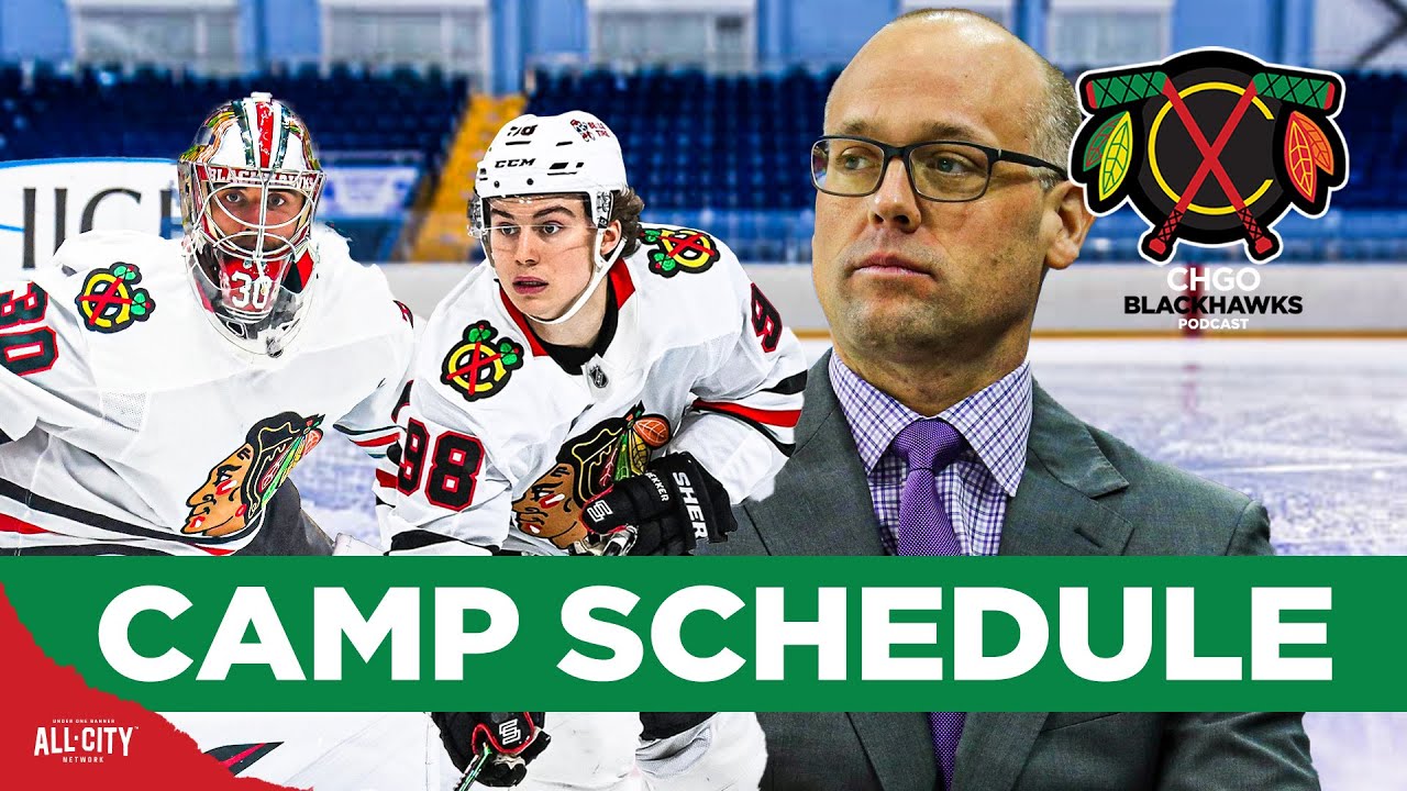 Blackhawks Announce Training Camp Schedule and Rosters | CHGO Blackhawks Podcast