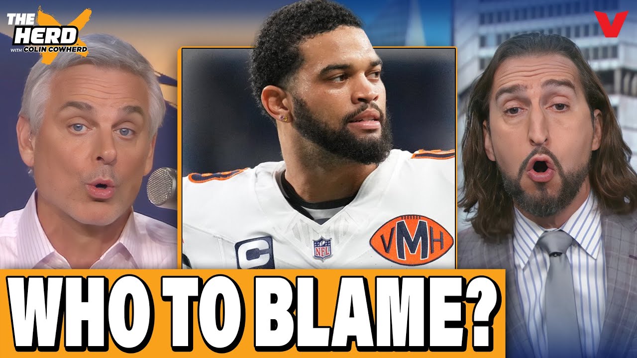 Caleb Williams to blame for Chicago Bears 0-2 start? | THE HERD NFL w/ Colin Cowherd & Nick Wright