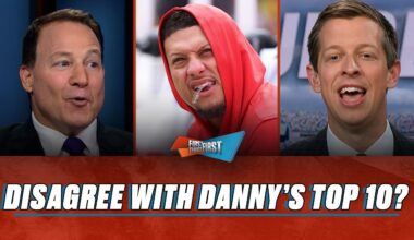 Kansas City Chiefs drop two straight yet land in Danny Parkins' Top 10 | FIRST THINGS FIRST